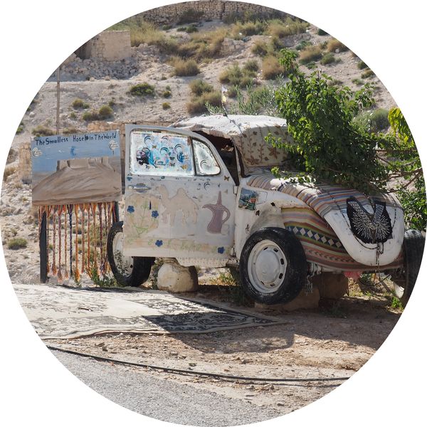 le plus petit hotel du monde, Shobak • Jordanie